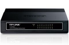 TP-LINK TL-SF1016D 16 Port Mbit Desktop Yönetilemez Plastik Kasa Switch