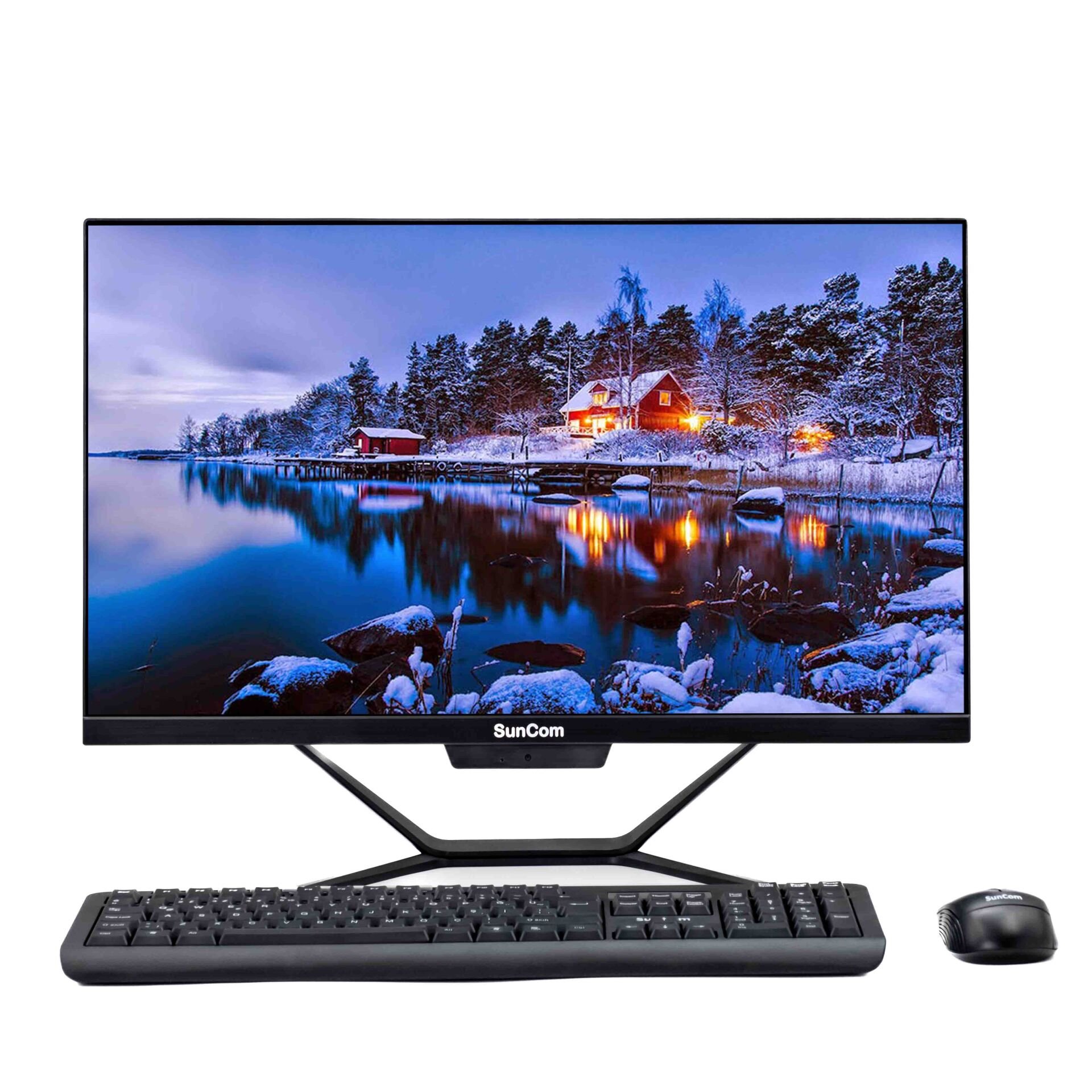 SUNCOM Plus SCA-112 i5-4590 8GB 512GB SSD 23.8'' Siyah DOS All in One PC