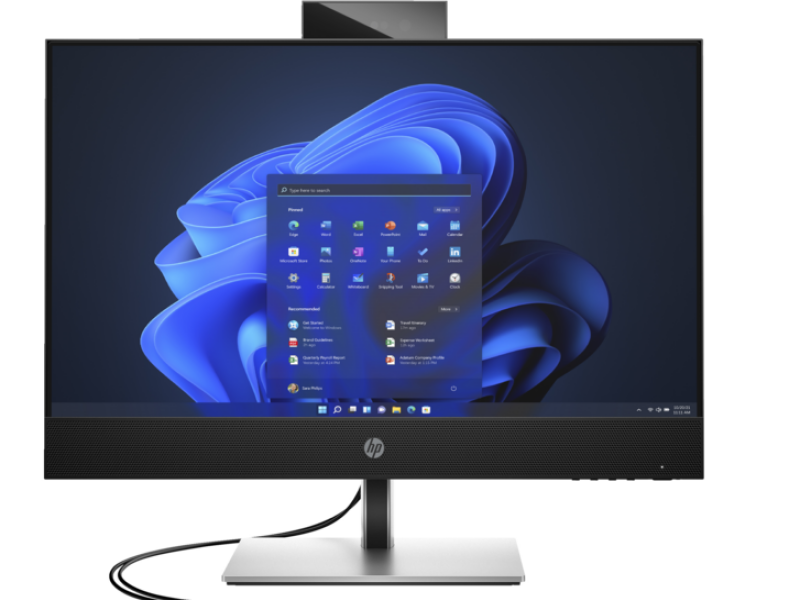 HP ProOne 440 G9 9H6X3ET i5-14500T 8GB 512GB SSD O/B UHD 770 23.8'' Siyah DOS All in One PC