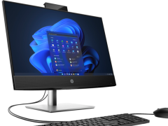 HP ProOne 440 G9 9H6X3ET i5-14500T 8GB 512GB SSD O/B UHD 770 23.8'' Siyah DOS All in One PC