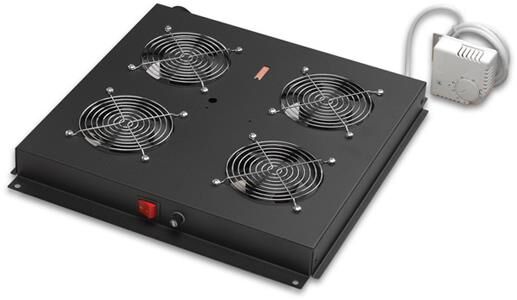 LANDE LN-FAN-THM-4FFS-BL 4 lü Fan grubu Termostatlı