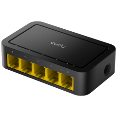 CUDY FS105D 5 Port 10/100 Yönetilemez Desktop Plastik Kasa Switch