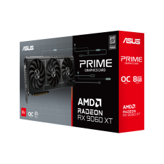 ASUS PRIME-RX9060XT-O8G 8GB AMD RX9060XT GDDR6 128bit 2xDP 1xHDMI 16x Ekran Kartı