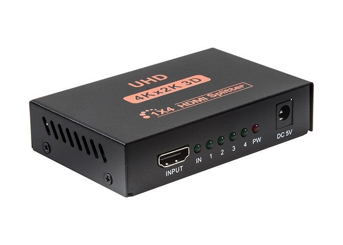 HYTECH HY-LU4 4 Port 4K*2K HDMI Splitter (Çoklayıcı)