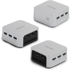 DARK DK-MPC-N150-G16 N150 16GB 512GB SSD W11P Gümüş Mini Bilgisayar