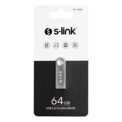 S-LINK SL-U264 64GB USB 2.0 Metal Kasa USB Bellek