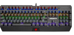 GAMEBOOSTER GB-G5R Q USB Defender Red Switch Siyah Rainbow Mekanik Türkçe Klavye