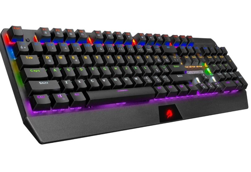 GAMEBOOSTER GB-G5R Q USB Defender Red Switch Siyah Rainbow Mekanik Türkçe Klavye