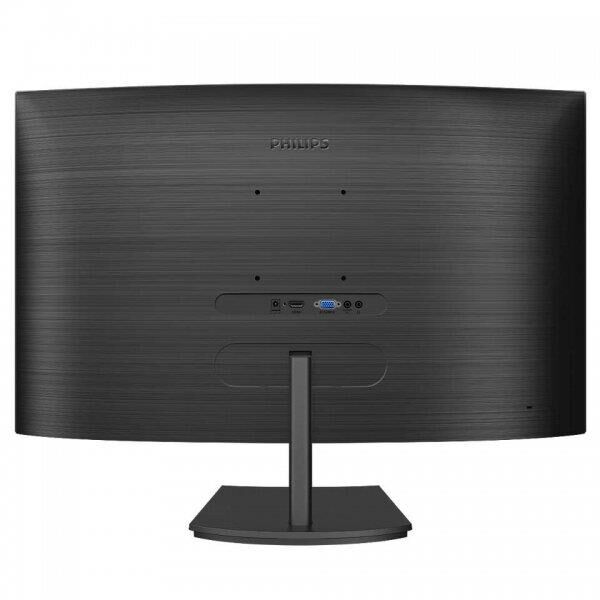 PHILIPS 241E1SCA ELine 23.6'' Curved (Kavisli) 4ms 75Hz 1920x1080 FullHD VGA HDMI Multimedya (VESA) Siyah Monitör