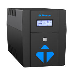 TESCOM LEO 2000 VA (2x12V 9AH Akü) Line Interactive 5/10 dk UPS
